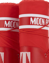 MOON BOOT Stivali "Icon nylon" RED Donna 