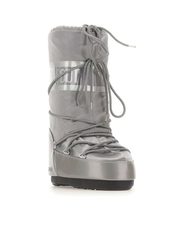 MOON BOOT Stivali "Icon glance" SILVER Donna 