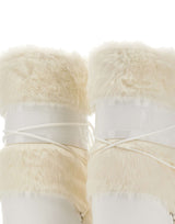 MOON BOOT Stivali "Icon Faux Fur" WHITE Donna 