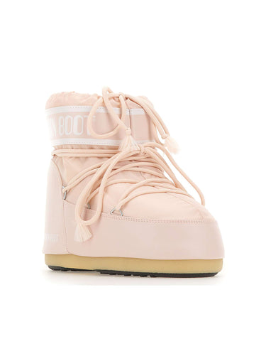 MOON BOOT Stivali "Icon Low Nylon" Pink Unisex 