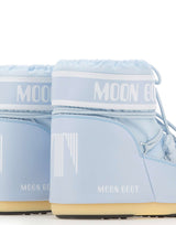 MOON BOOT Stivali "Icon Low Nylon" Light Blue Unisex 