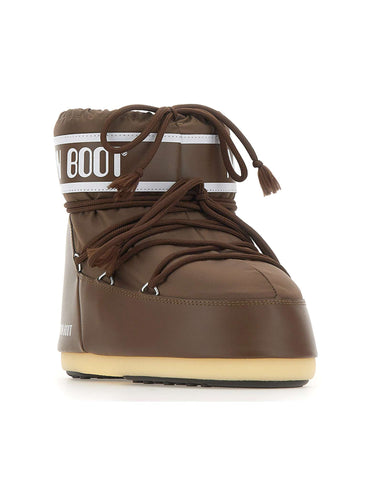 MOON BOOT Stivali "Icon Low Nylon" BROWN Unisex 