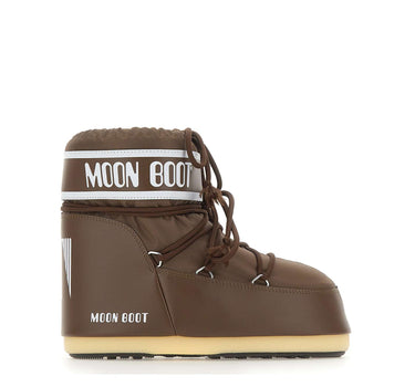 MOON BOOT Stivali "Icon Low Nylon" BROWN Unisex 