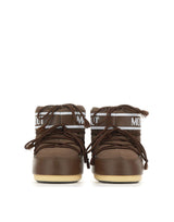 MOON BOOT Stivali "Icon Low Nylon" BROWN Unisex 