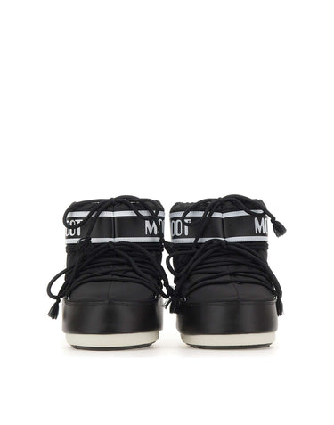 MOON BOOT Stivali "Icon Low Nylon" BLACK Unisex 