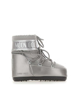 MOON BOOT Stivali "Icon low glance" SILVER Donna 