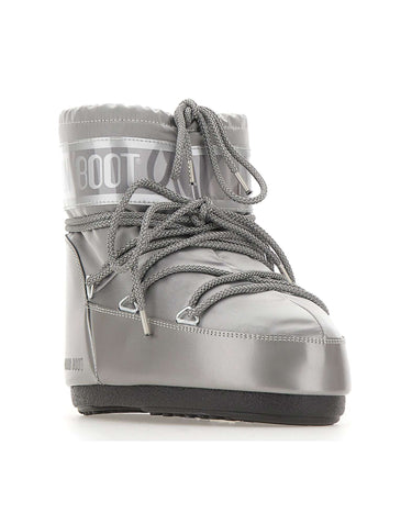 MOON BOOT Stivali "Icon low glance" SILVER Donna 