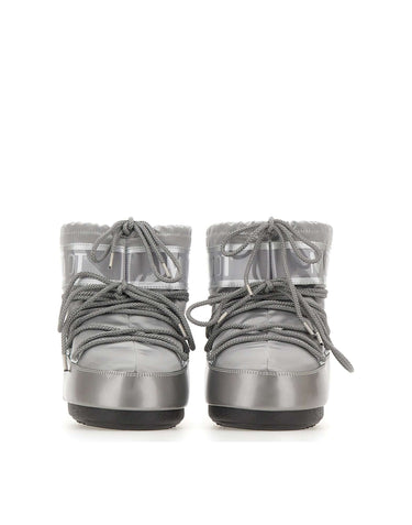 MOON BOOT Stivali "Icon low glance" SILVER Donna 