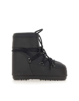 MOON BOOT Stivali "Icon Low Rubber" BLACK Donna 