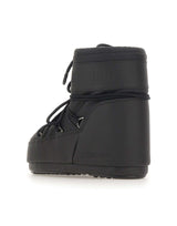 MOON BOOT Stivali "Icon Low Rubber" BLACK Donna 