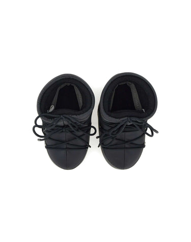 MOON BOOT Stivali "Icon Low Rubber" BLACK Donna 