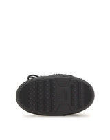 MOON BOOT Stivali "Icon Low Faux Fur" BLACK Unisex 