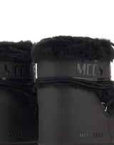 MOON BOOT Stivali "Icon Low Faux Fur" BLACK Unisex 
