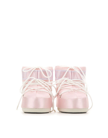 MOON BOOT Stivali "Icon Low Pearly" Pink Donna 