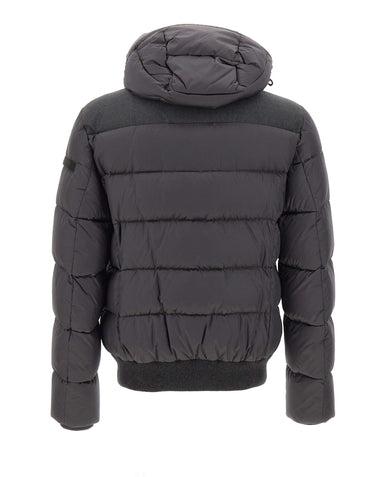 MOORER Piumino "Wright" GREY Uomo 