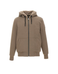 MOOSE KNUCKLES Felpa "Classic Bunny" BROWN Uomo 