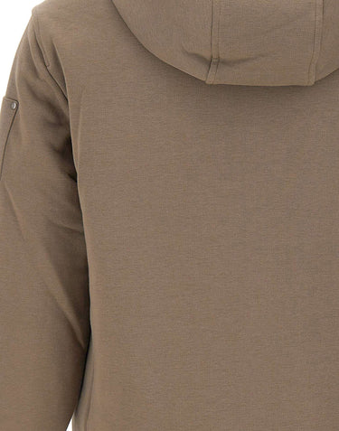 MOOSE KNUCKLES Felpa "Classic Bunny" BROWN Uomo 