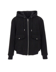 MOOSE KNUCKLES Bomber "Ellington" BLACK Uomo 