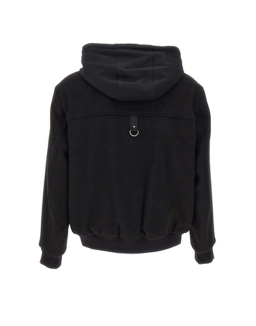 MOOSE KNUCKLES Bomber "Ellington" BLACK Uomo 