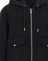 MOOSE KNUCKLES Bomber "Ellington" BLACK Uomo 