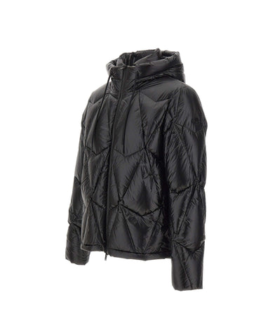 MOOSE KNUCKLES "Iceberg Quilt Down Puffer" BLACK Uomo 