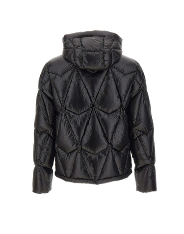 MOOSE KNUCKLES "Iceberg Quilt Down Puffer" BLACK Uomo 