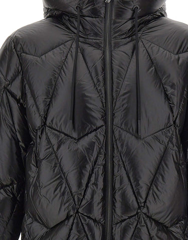 MOOSE KNUCKLES "Iceberg Quilt Down Puffer" BLACK Uomo 