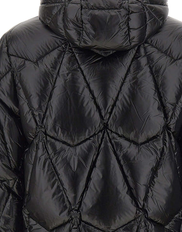 MOOSE KNUCKLES "Iceberg Quilt Down Puffer" BLACK Uomo 