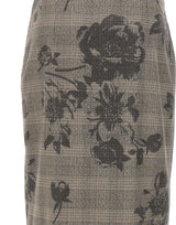 NISSA Gonna midi a vita alta GREY Donna 