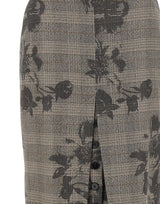 NISSA Gonna midi a vita alta GREY Donna 