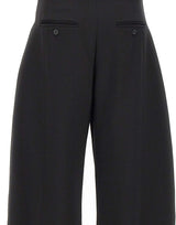 NISSA Pantaloni in misto lana BLACK Donna 