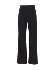 NISSA Pantaloni a gamba dritta BLACK Donna 