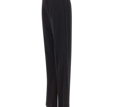 NISSA Pantaloni a gamba dritta BLACK Donna 