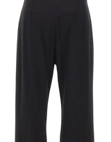 NISSA Pantaloni a gamba dritta BLACK Donna 