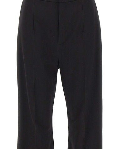 NISSA Pantaloni a gamba dritta BLACK Donna 