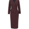 NISSA Abito midi con cintura PURPLE Donna 