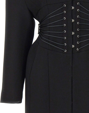 NISSA Blazer strutturato con lacci BLACK Donna 