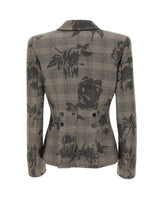NISSA Blazer con pinces GREY Donna 