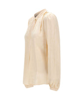 NISSA Blusa in viscosa stampata BEIGE Donna 