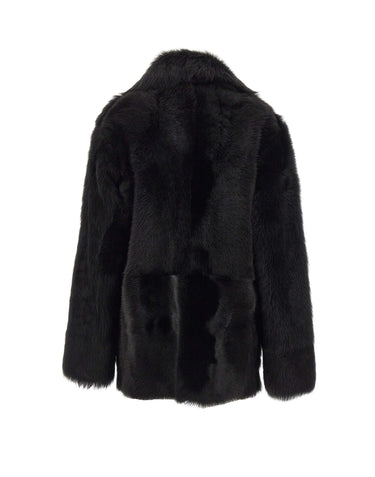 NOVELLE Pelliccia "Rakel" BLACK Donna 