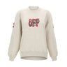 OFF-WHITE Felpa "Off College" GREY Donna 