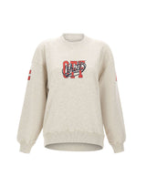 OFF-WHITE Felpa "Off College" GREY Donna 