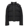 OFF-WHITE Piumino modello crop BLACK Donna 