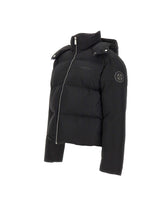 OFF-WHITE Piumino modello crop BLACK Donna 