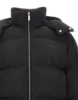 OFF-WHITE Piumino modello crop BLACK Donna 