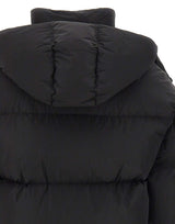 OFF-WHITE Piumino modello crop BLACK Donna 