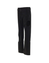 OFF-WHITE Pantaloni "Meteor" BLACK Donna 
