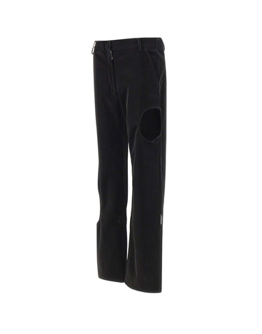 OFF-WHITE Pantaloni "Meteor" BLACK Donna 