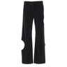 OFF-WHITE Pantaloni "Meteor" BLACK Donna 