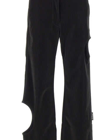 OFF-WHITE Pantaloni "Meteor" BLACK Donna 